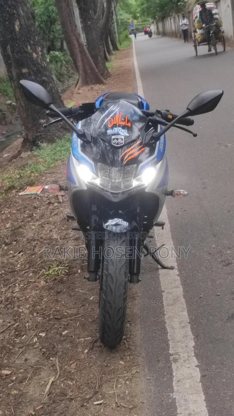 Suzuki Gixxer SF FI 2024 Blue