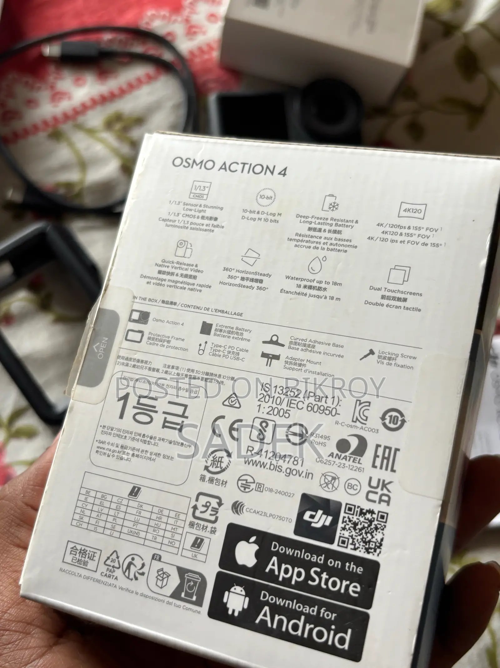 DJI Action 4 Totally New Condition