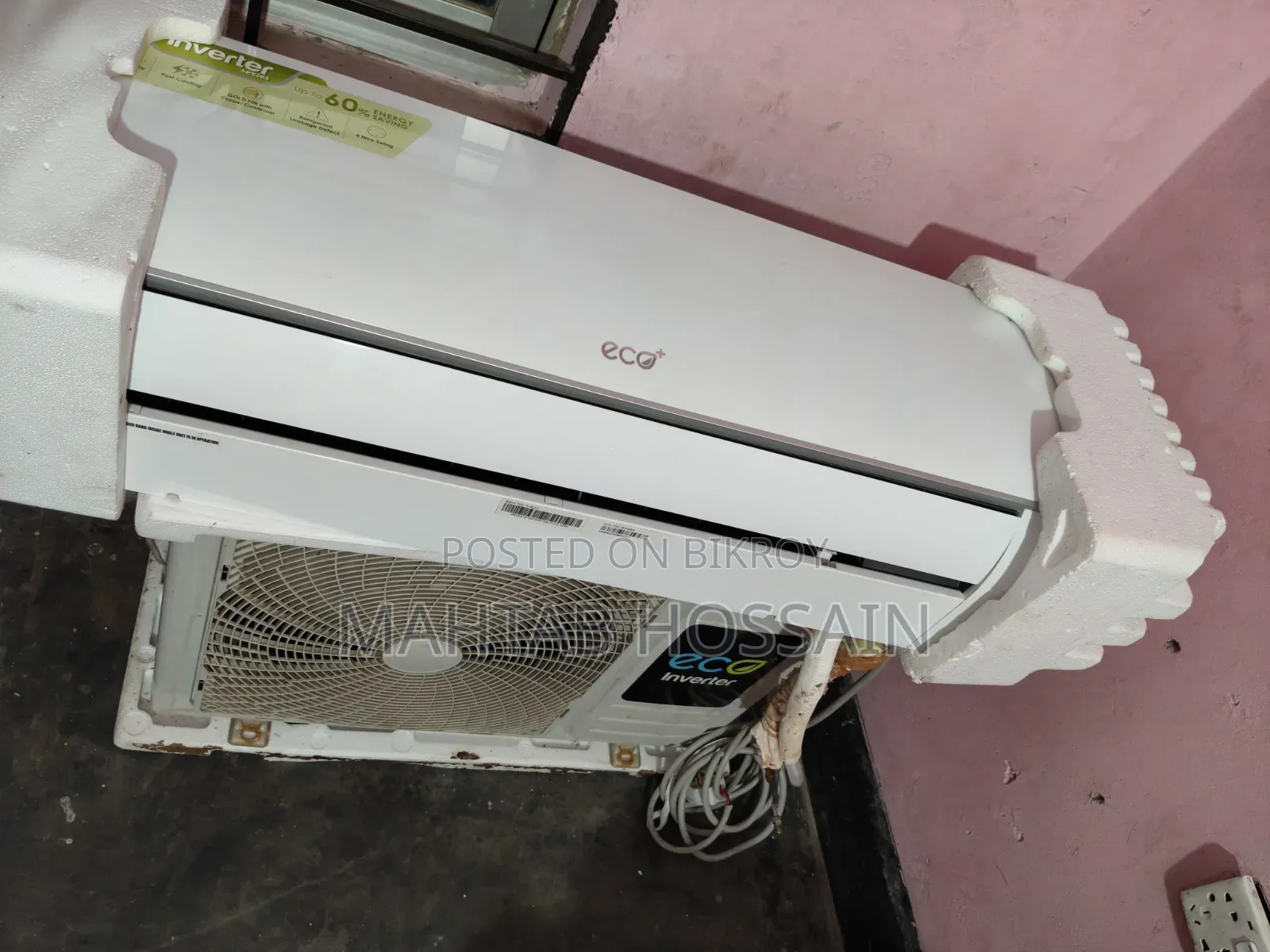 Eco+ Inverter 1.5 Ton AC with Full Setup
