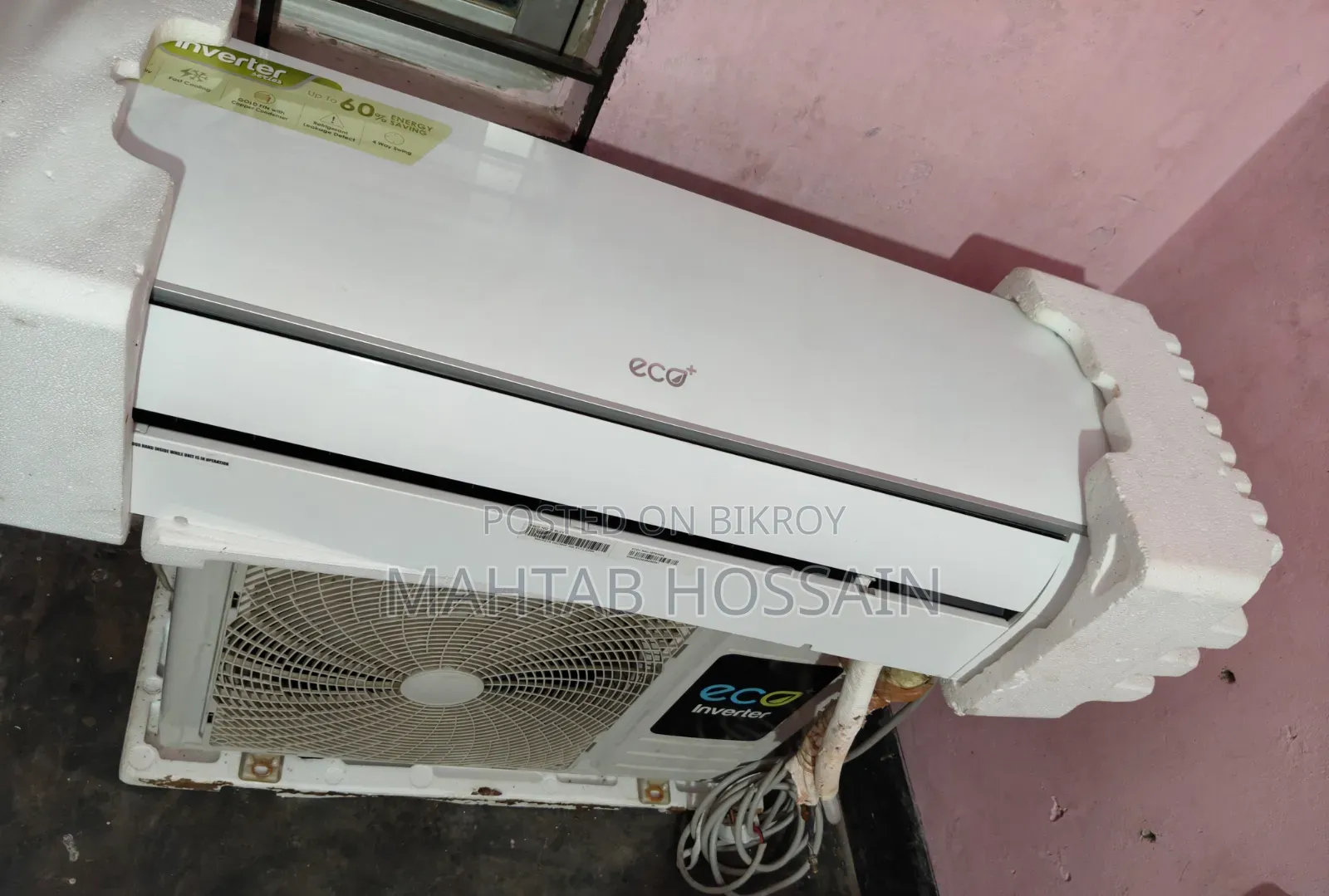 Eco+ Inverter 1.5 Ton AC with Full Setup
