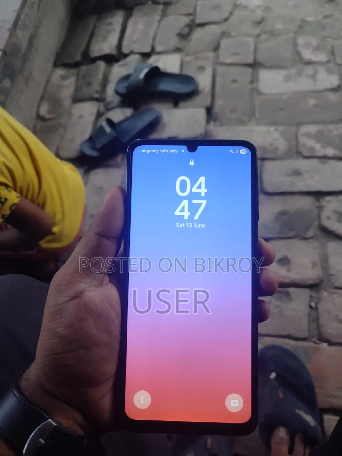 নতুন স্যামসাং গ্যালাক্সি এ০৭ ৫জি ১২৮ জিবি ব্ল্যাক