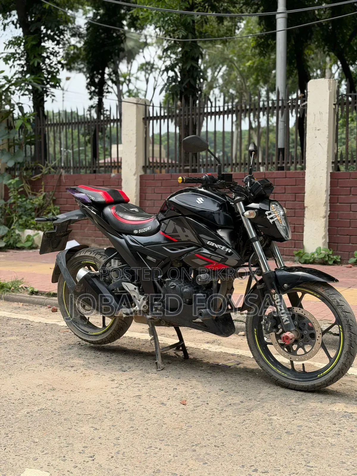 Suzuki Gixxer Fi ABS 2022 Black