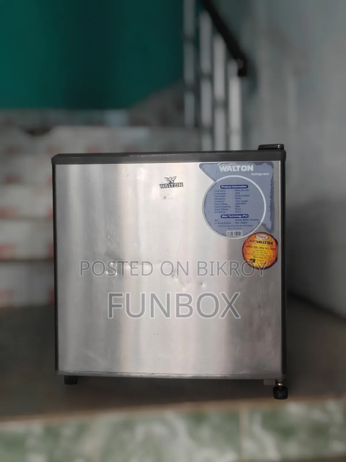 Walton WFO-JET Mini Refrigerator 50l