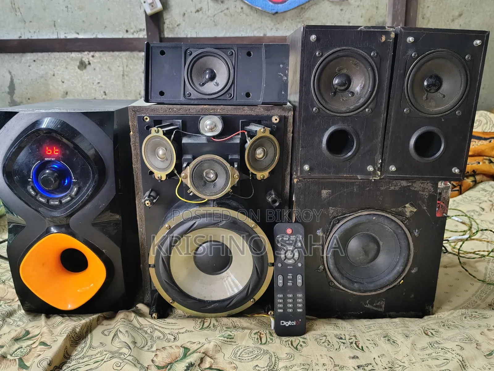 5 Inches Original Sub Woofer (3 Microlab Speakers)