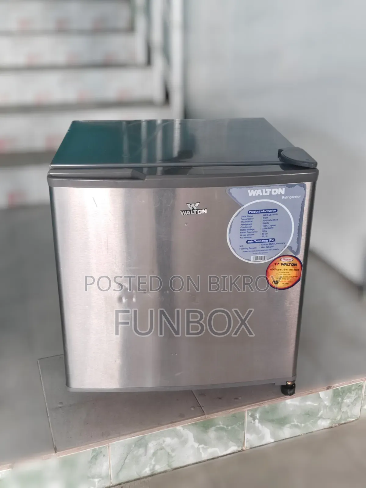 Walton WFO-JET Mini Refrigerator 50l