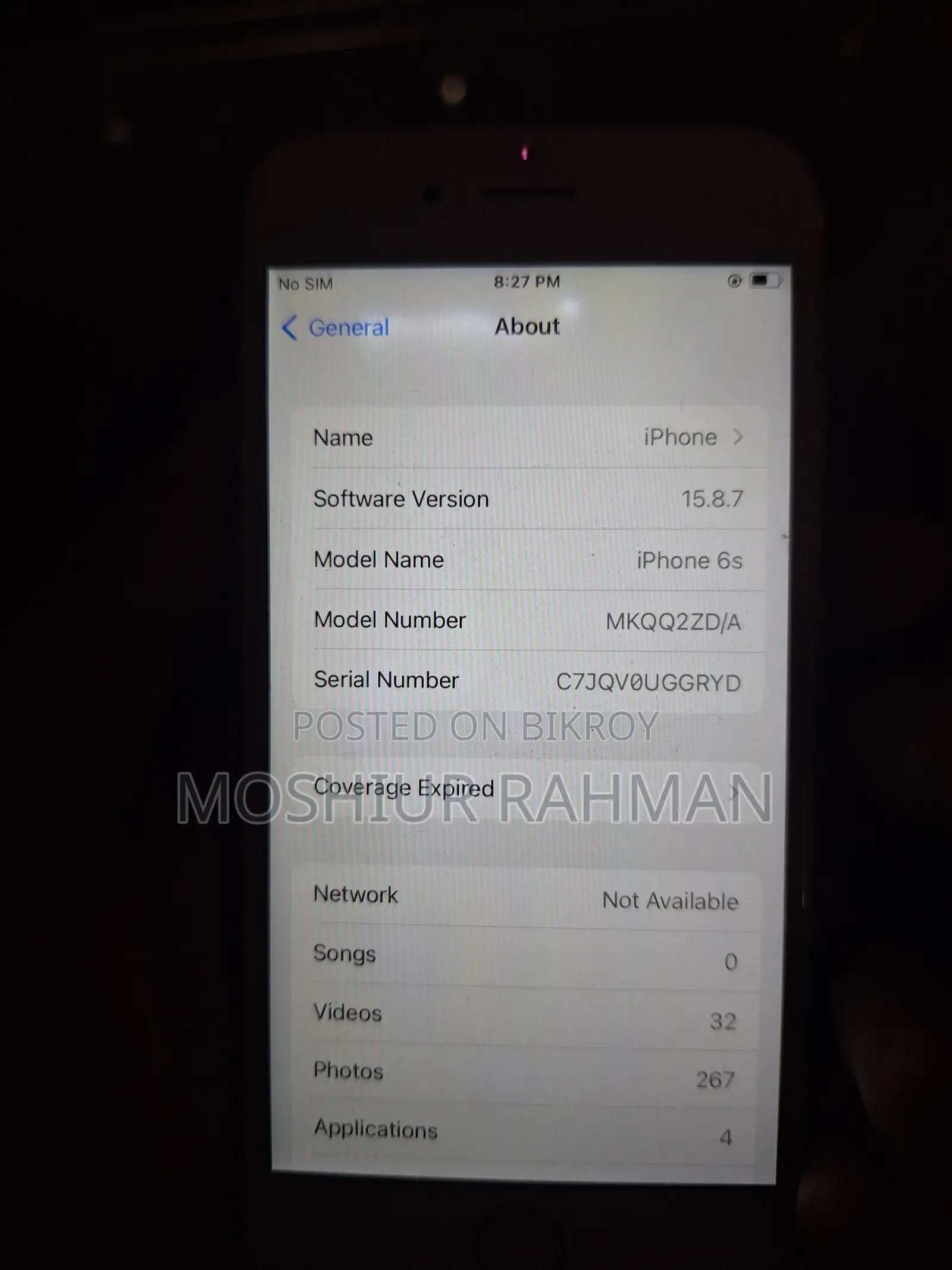 Apple iPhone 6s 64 GB Gold