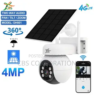 CBS Solar 4G Waterproof Outdoor Security Camera Long Battery Life