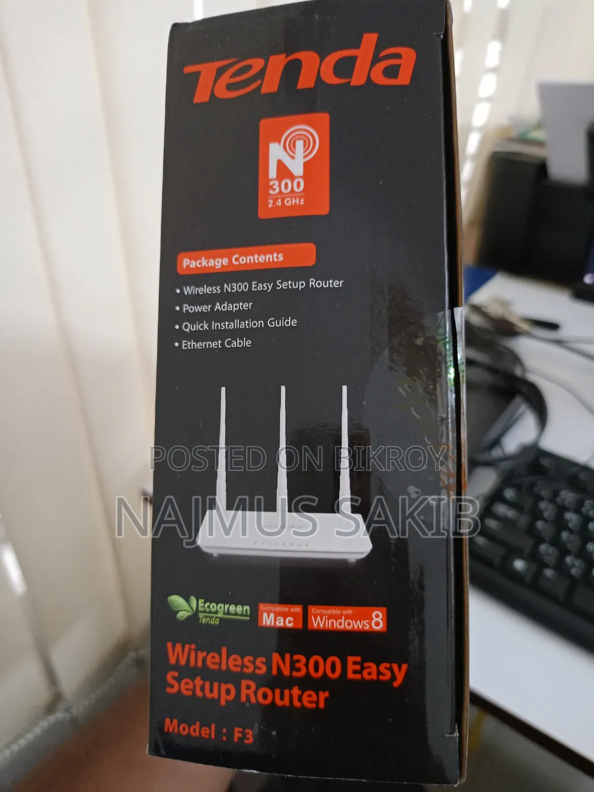 Tenda F3 New Full Box