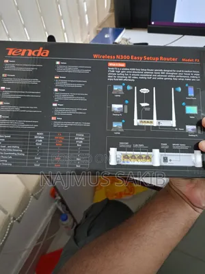 Tenda F3 New Full Box