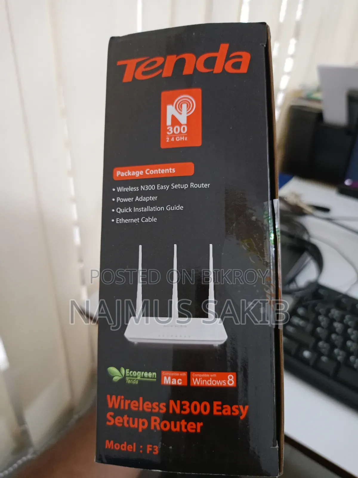 Tenda F3 New Full Box