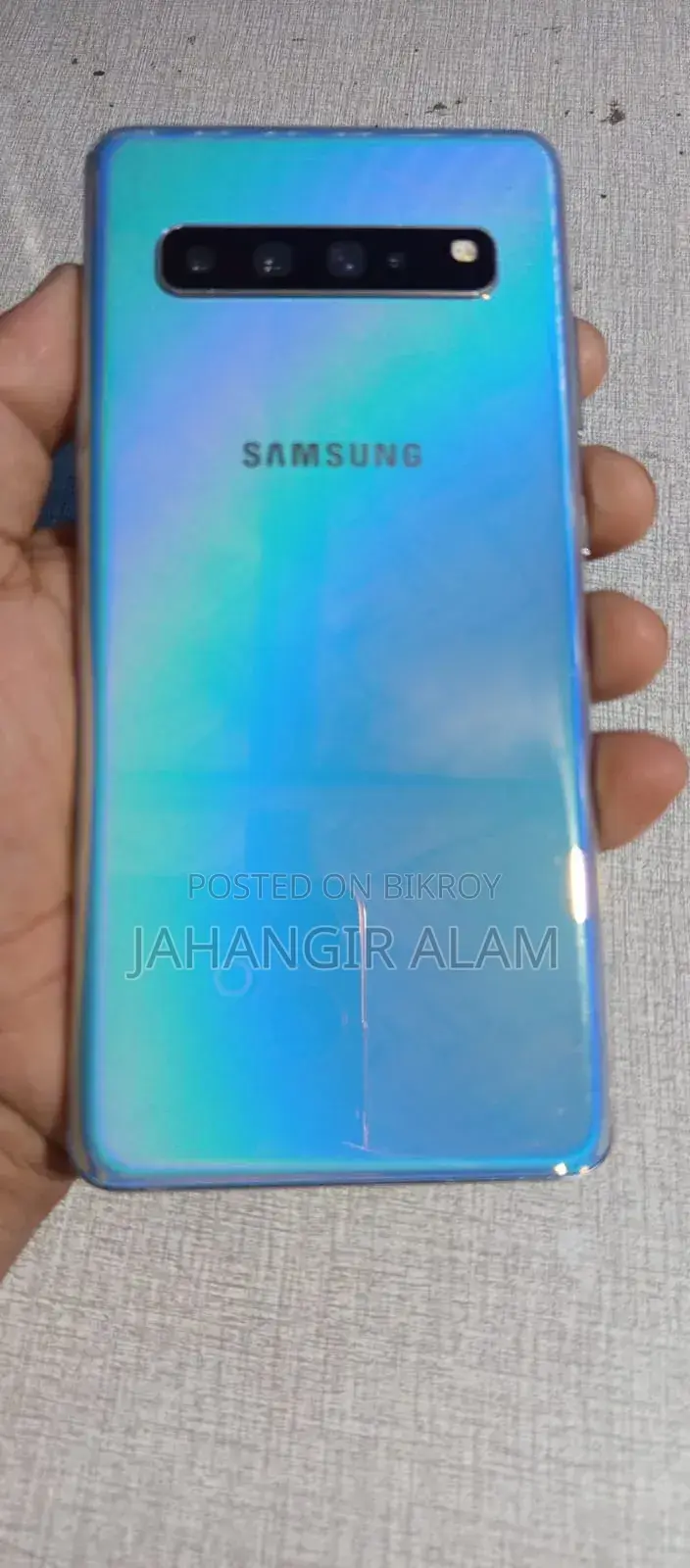 Samsung Galaxy S10 5G 256 GB Silver