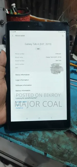 Samsung Galaxy Tab A 8.0 (2019) 32 GB Black