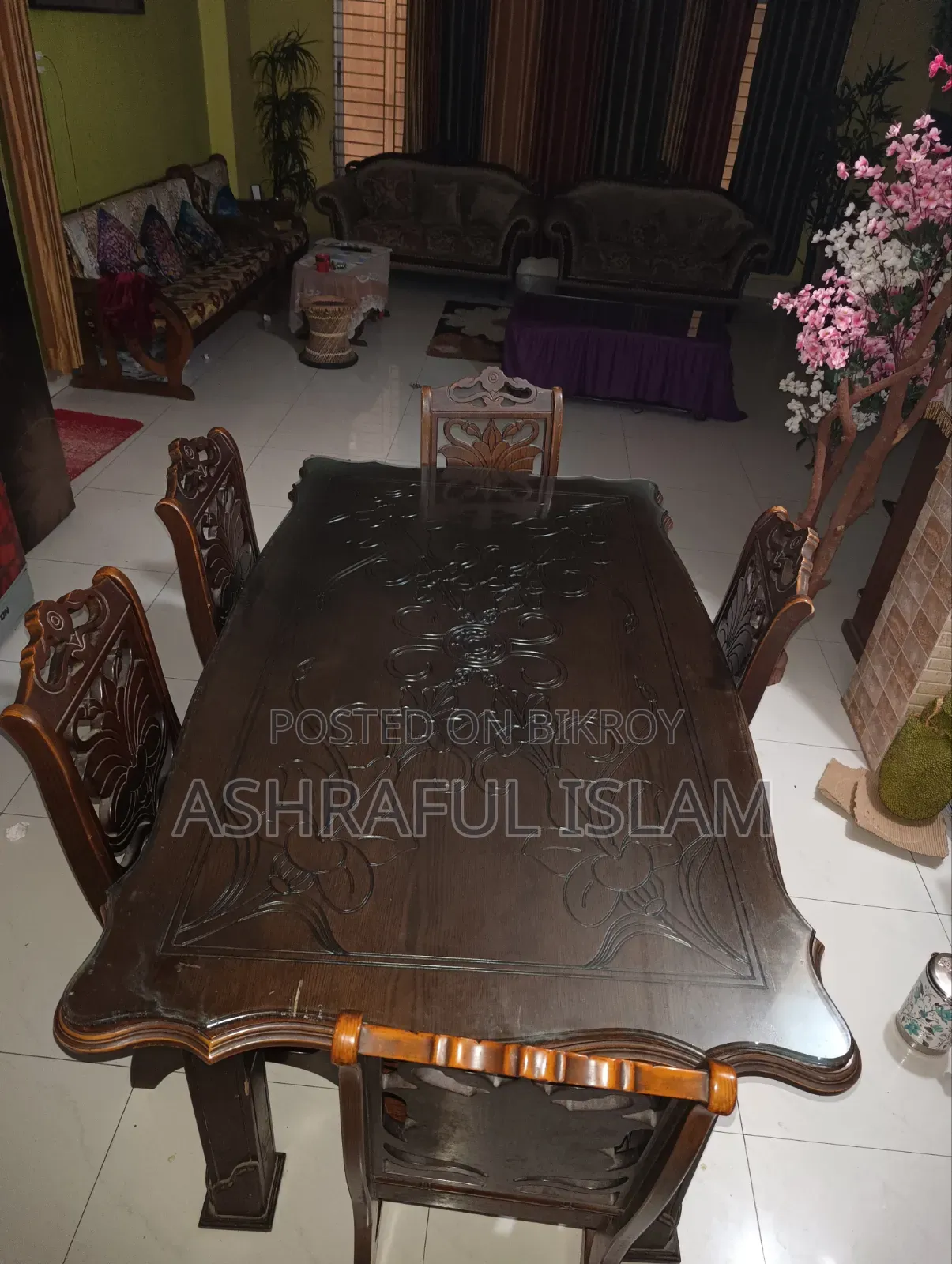 6 Chair Dining Table Set
