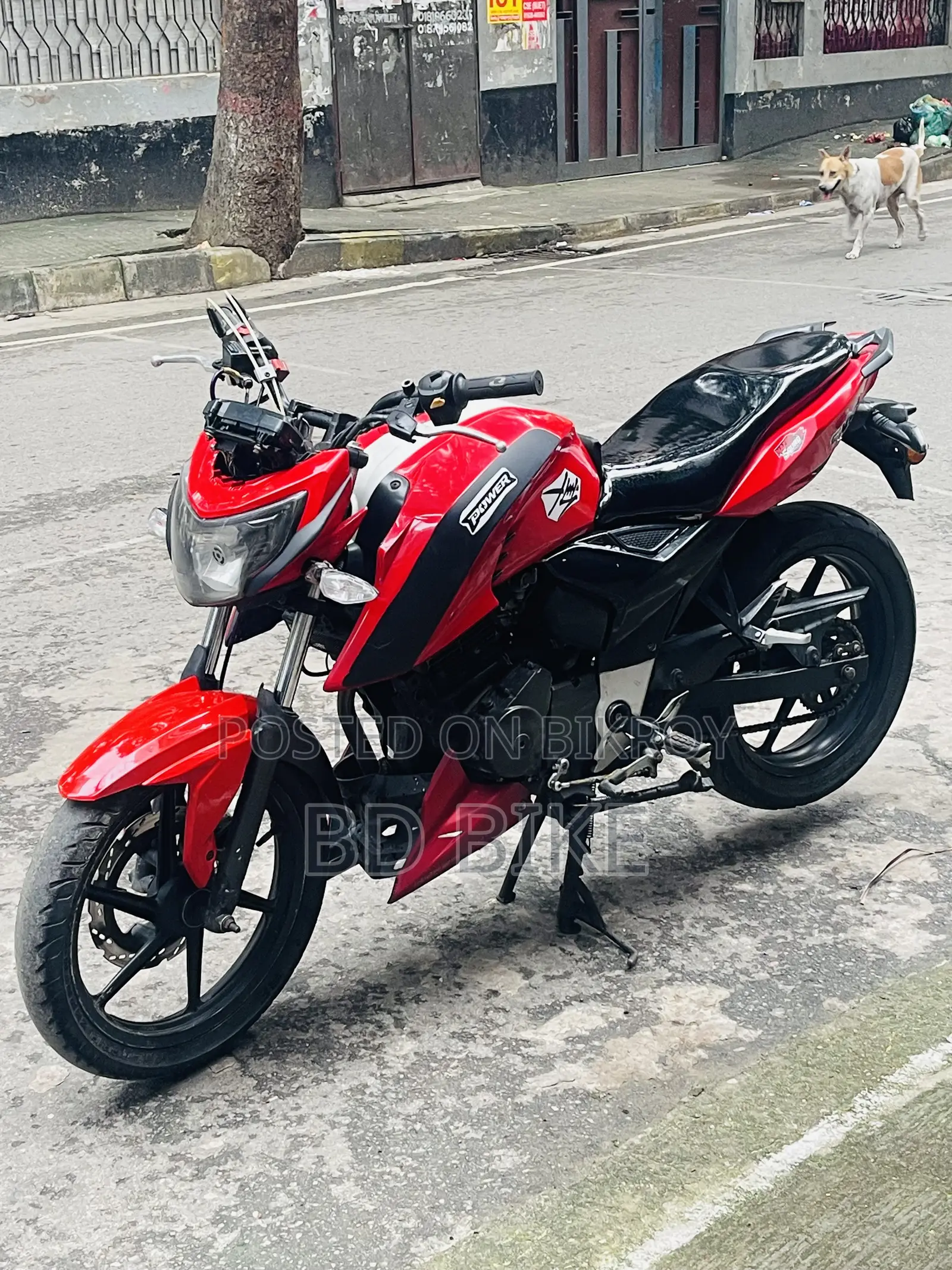 TVS Apache 160 4V 2021 Red