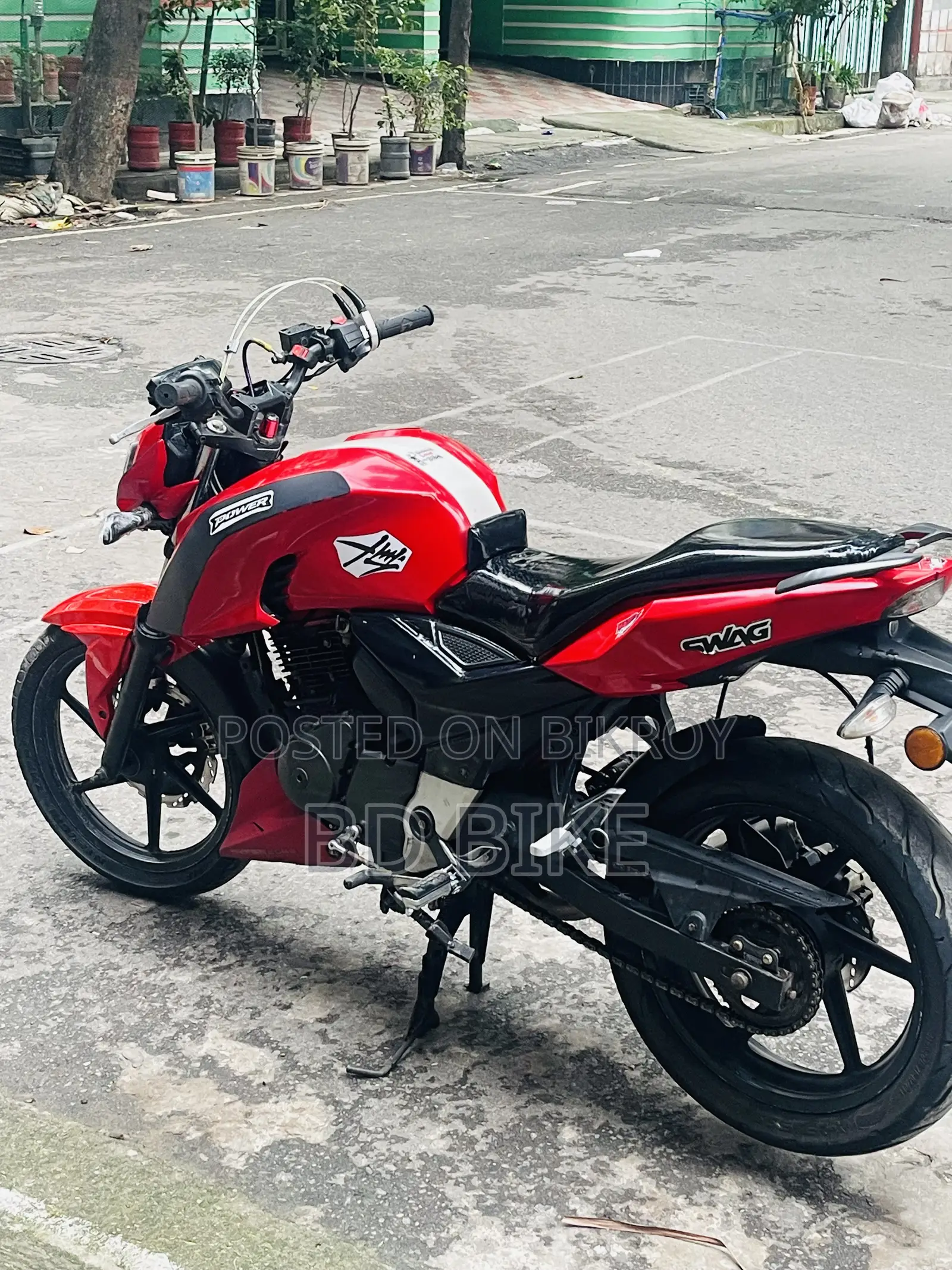 TVS Apache 160 4V 2021 Red