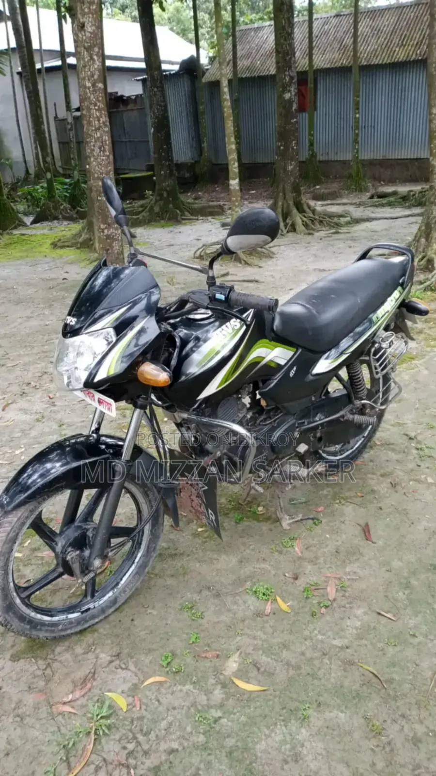 TVS Metro 2016 Green