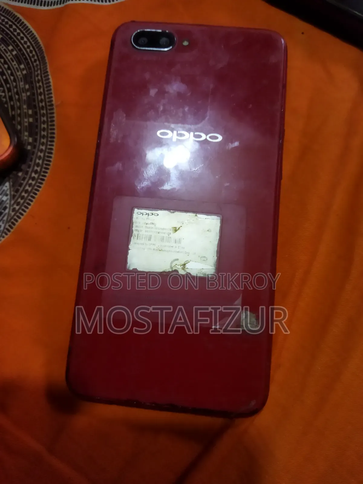 Oppo A3s 16 GB Red