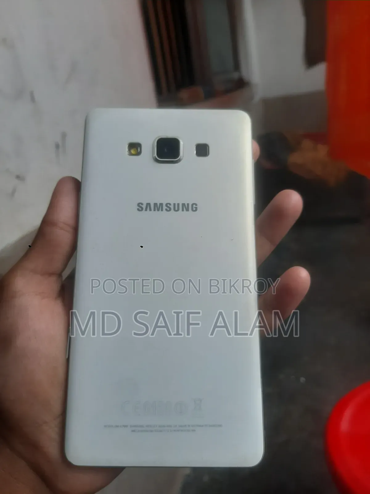 Samsung Galaxy A7 16 GB White