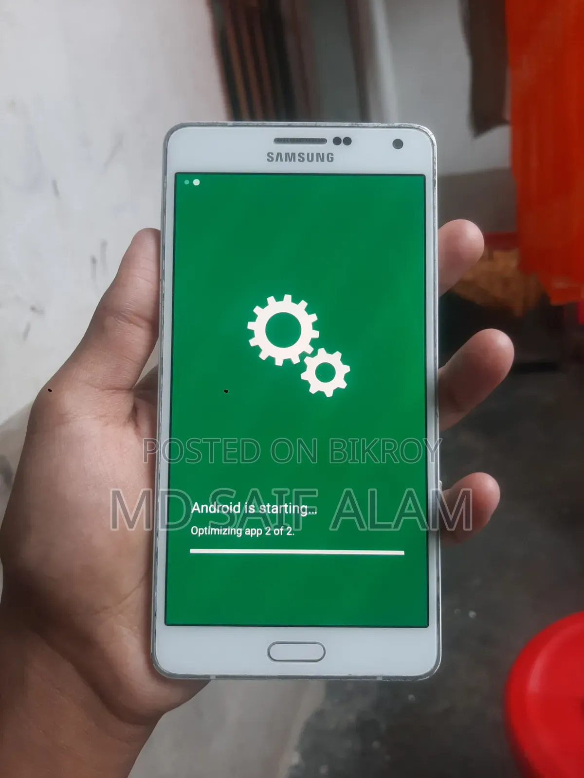 Samsung Galaxy A7 16 GB White