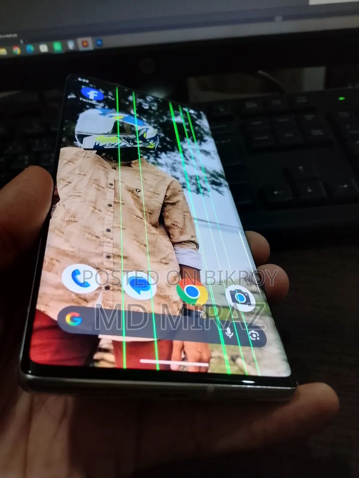 গুগল পিক্সেল ৬ প্রো ১২৮ জিবি হোয়াইট