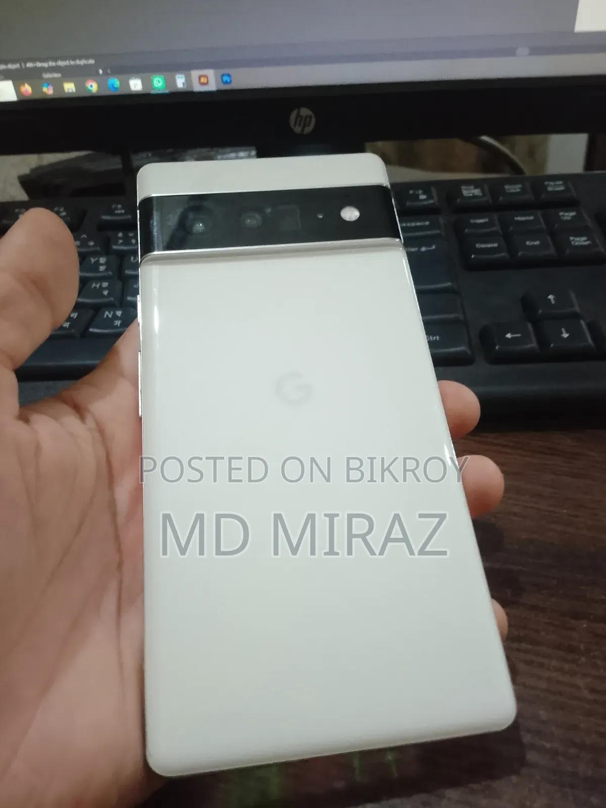গুগল পিক্সেল ৬ প্রো ১২৮ জিবি হোয়াইট