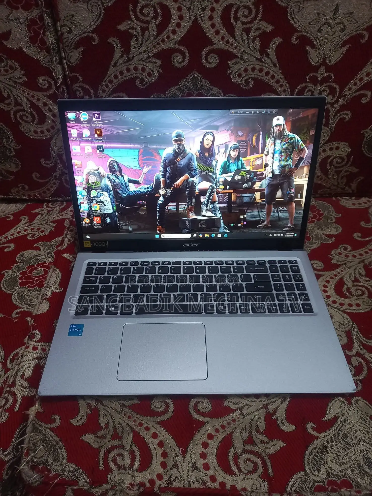 Laptop Acer 8GB AMD Ryzen SSD 512GB