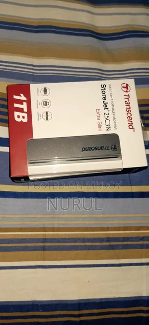 Transcend Storejet J25c3n 1tb External Hard Disk Drive (Hdd)