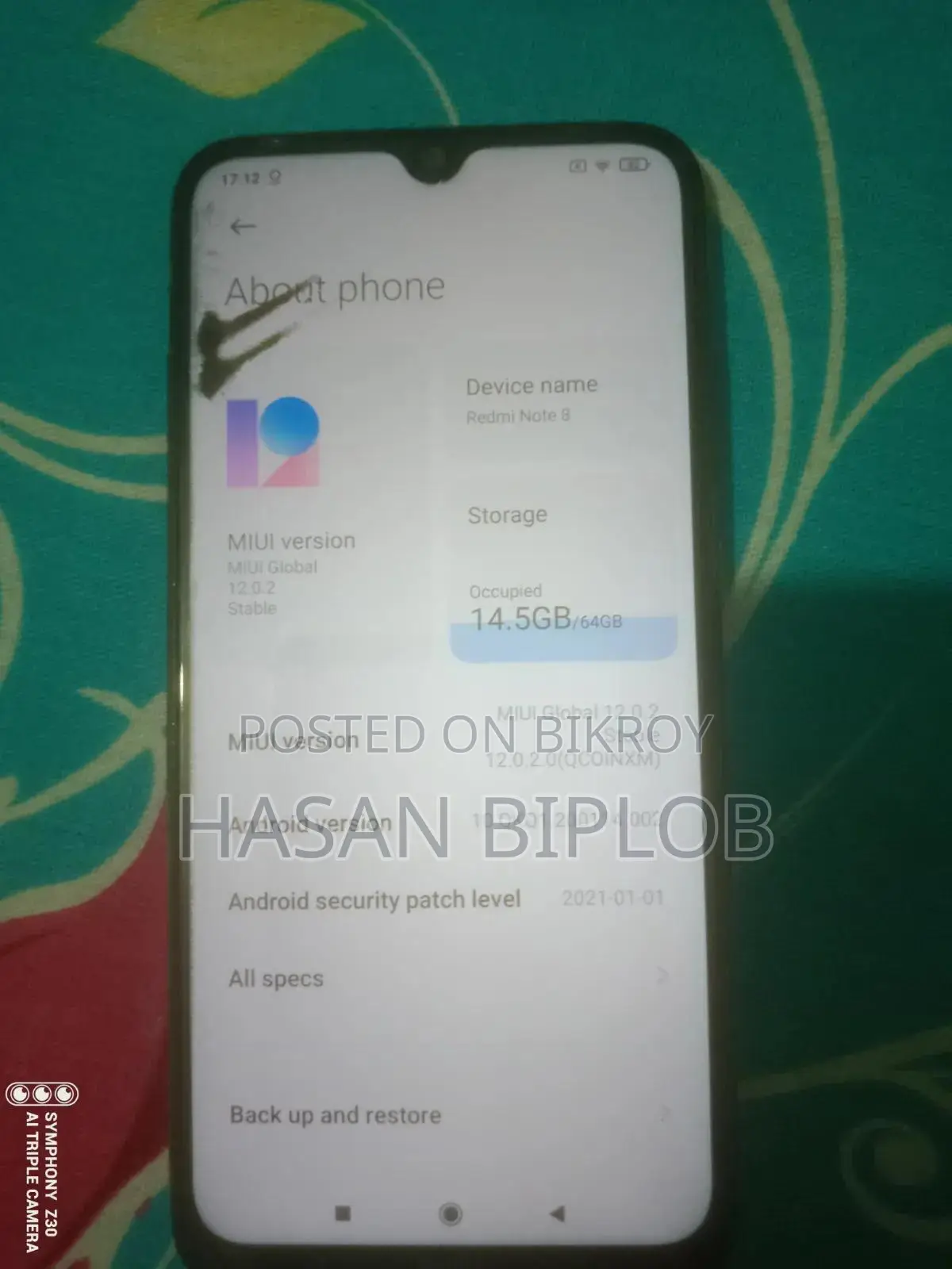 Xiaomi Redmi Note 8 64 GB Black