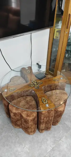 সোফা সেট উইথ টি টেবিল
