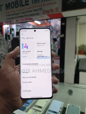 Xiaomi Civi 1S 128 GB Black