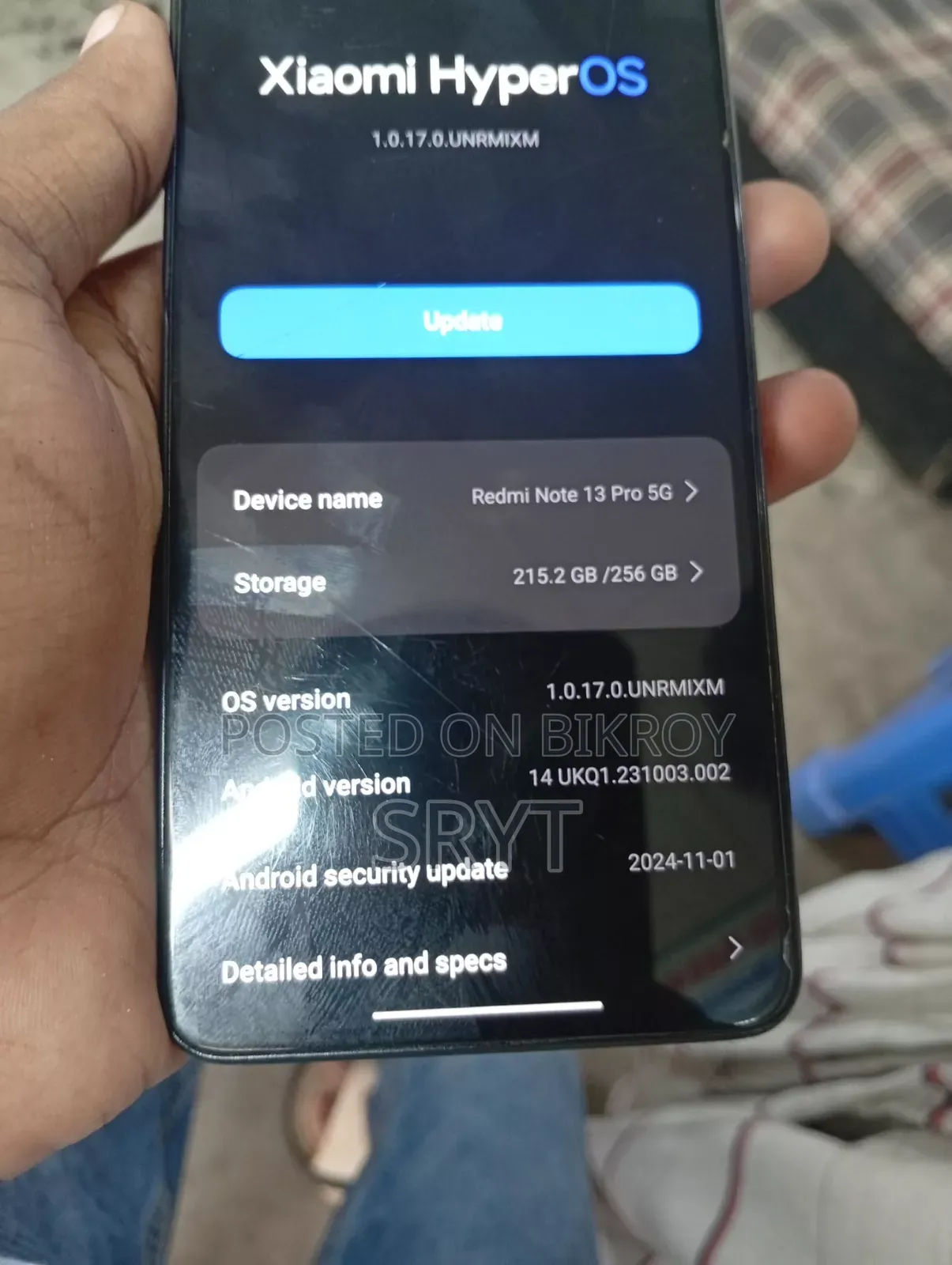 Xiaomi Redmi Note 13 Pro 256 GB Black