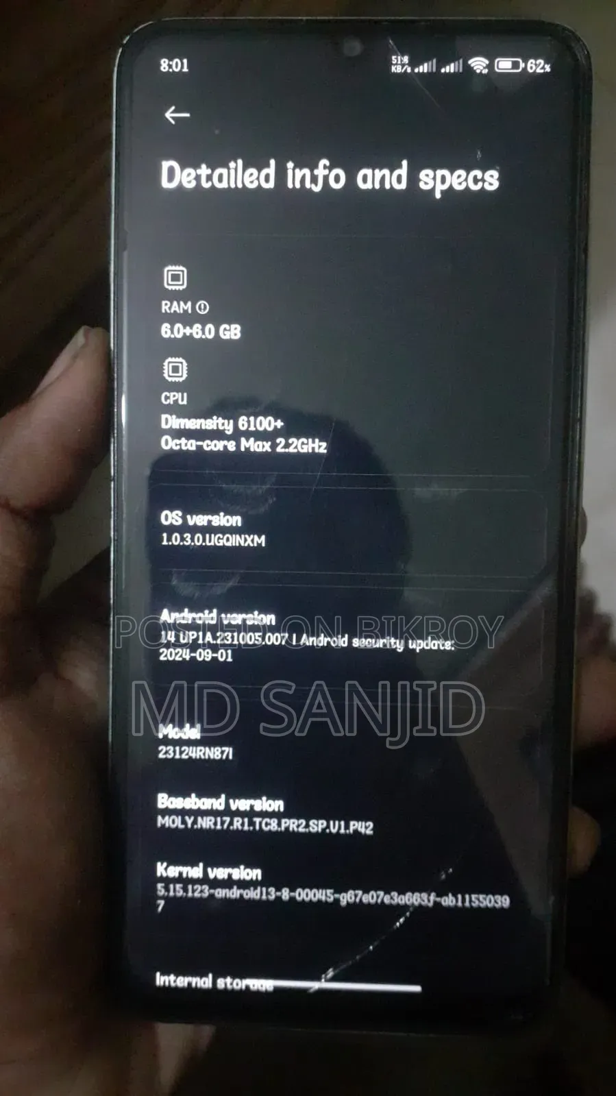 Xiaomi Redmi 13C 5G 128 GB Blue