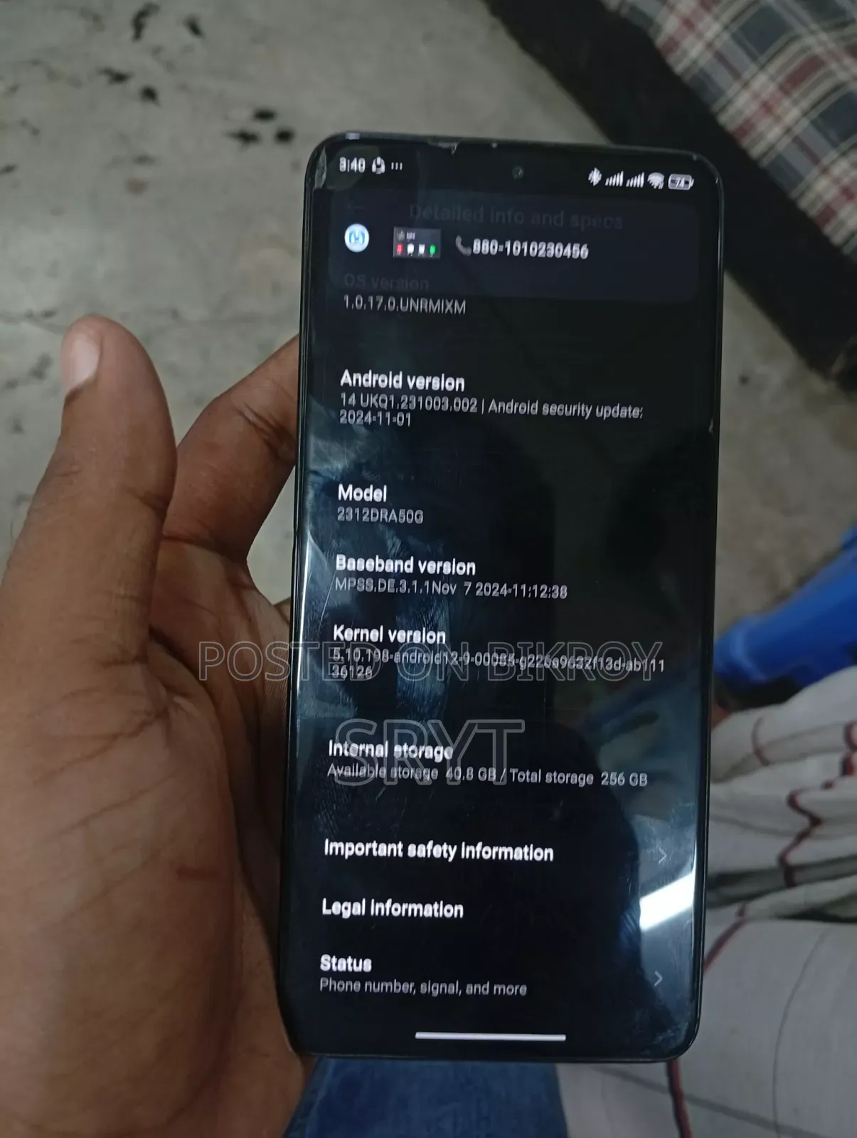Xiaomi Redmi Note 13 Pro 256 GB Black