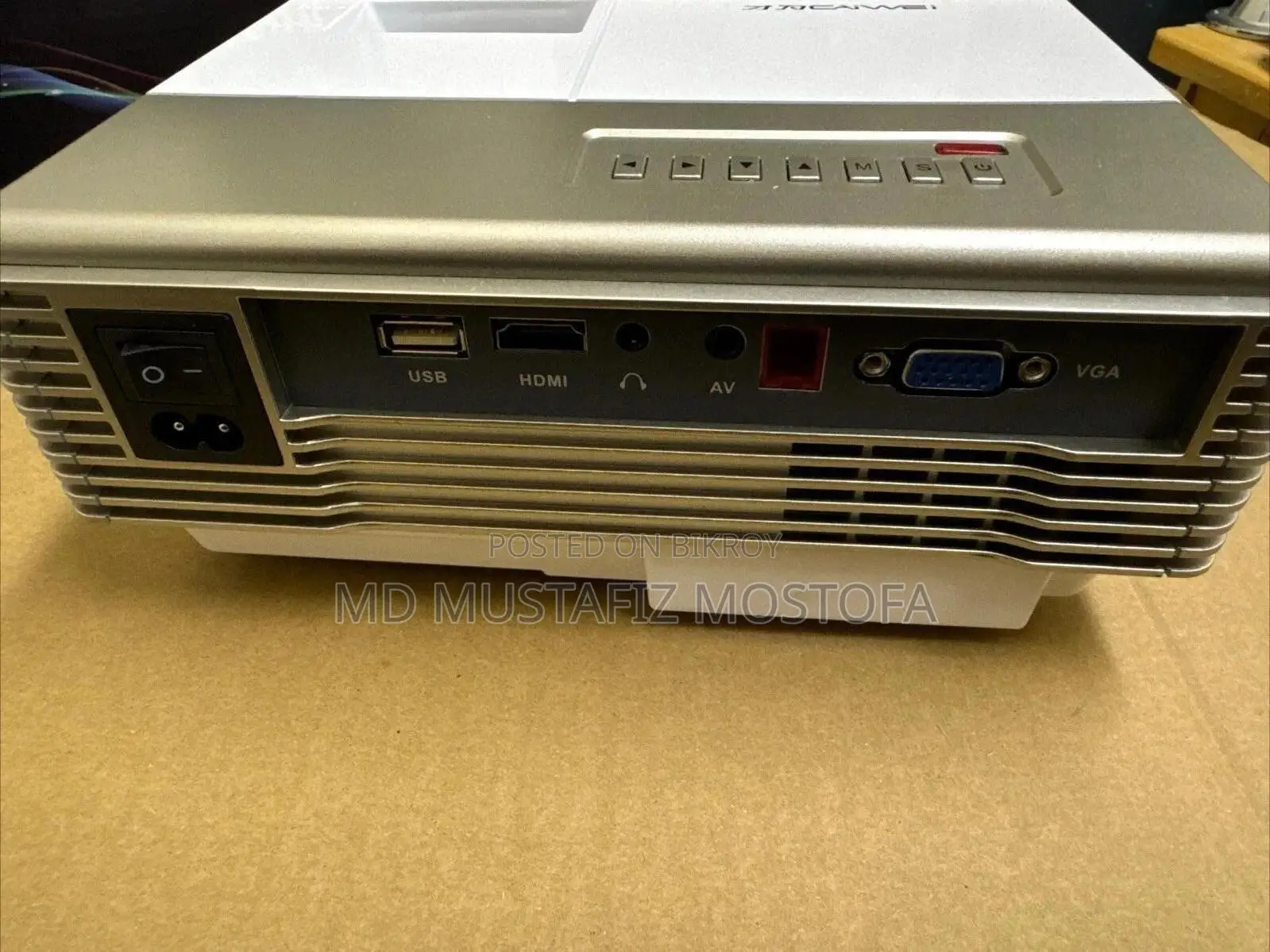 Caiwei A3 Led Mini Projector 1080p Projector