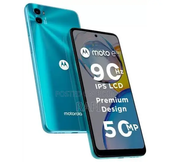 Motorola Moto E32 (India) 64 GB Blue
