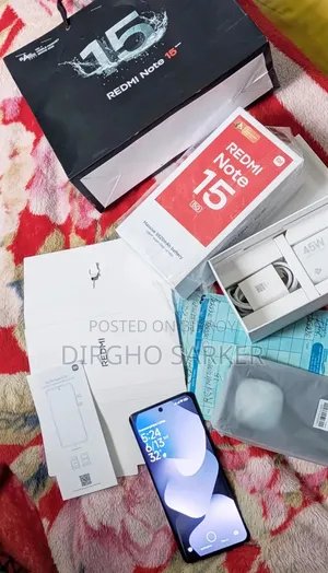 New Xiaomi Redmi 15 5G 256 GB Black