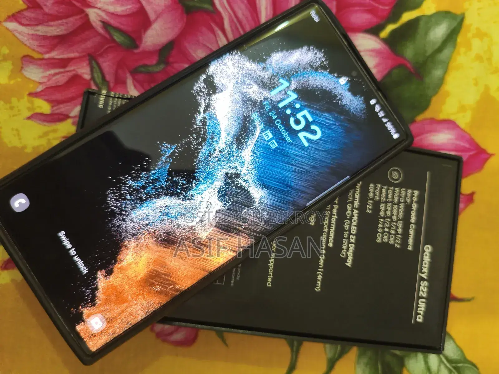 Samsung Galaxy S22 Ultra 256 GB Black