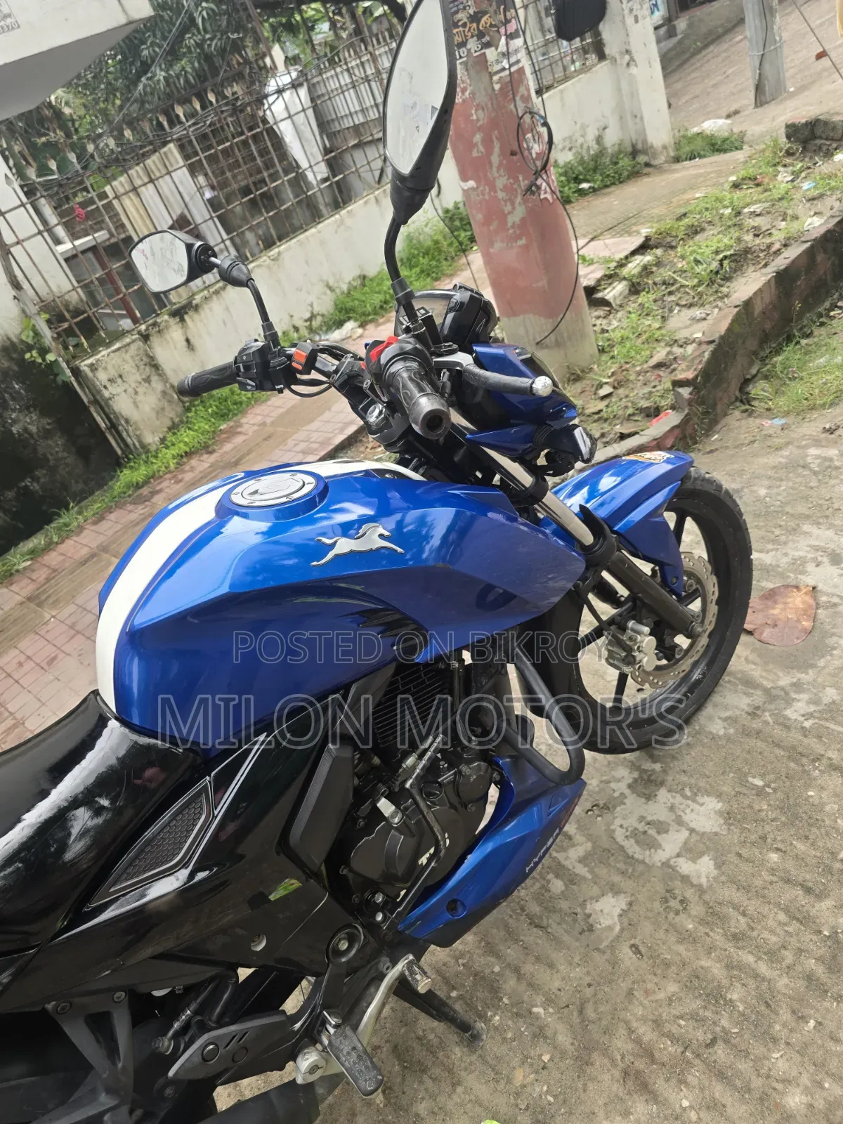 TVS Apache RTR 160 4V 2020 Blue