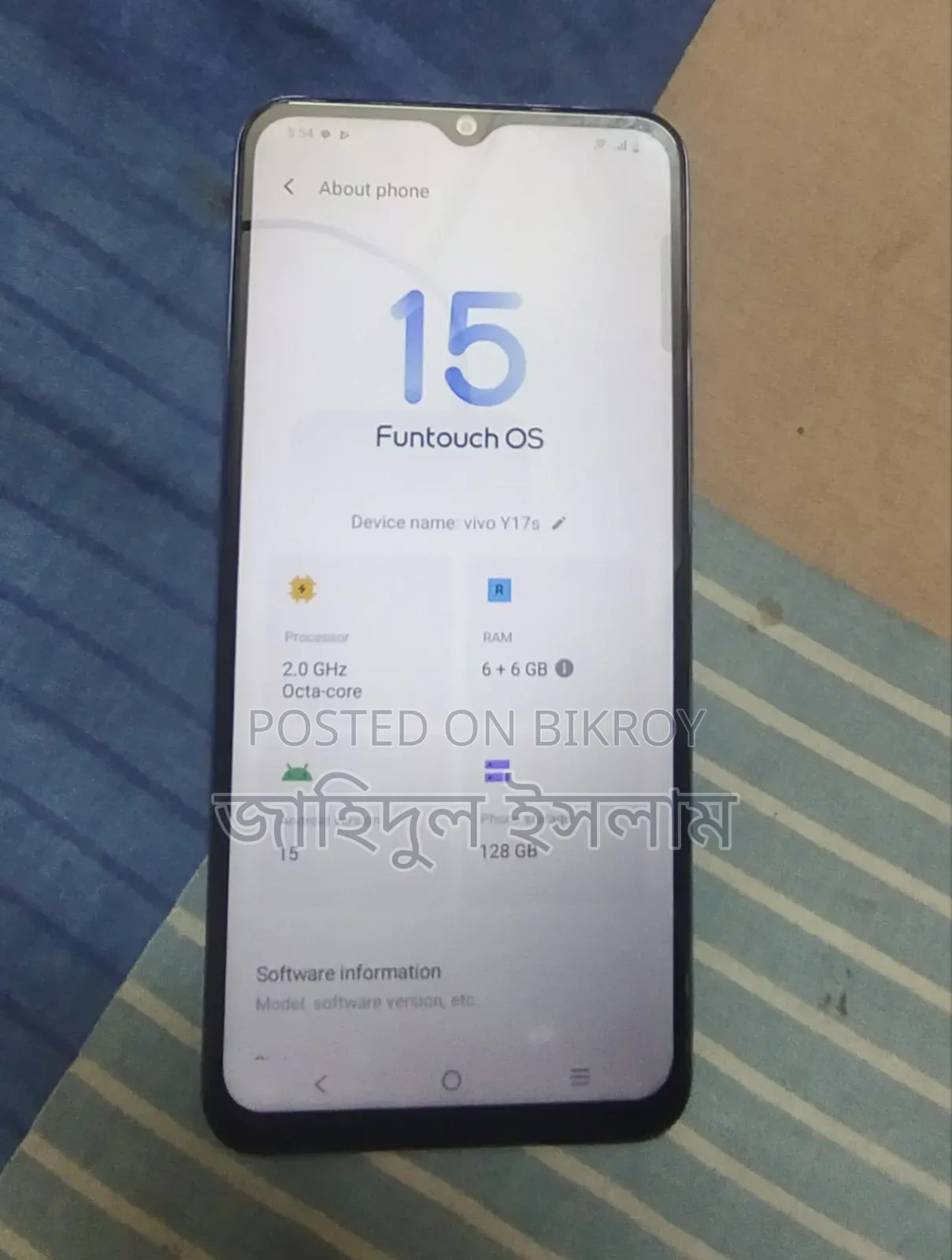 Vivo Y17s 128 GB Pink