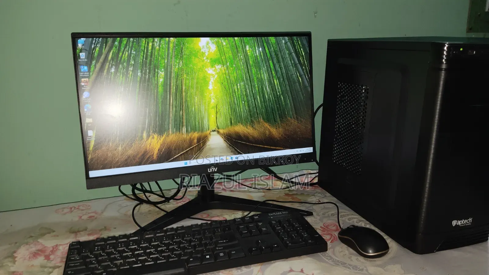 Desktop Computer 8GB AMD Ryzen 5 SSD 256GB