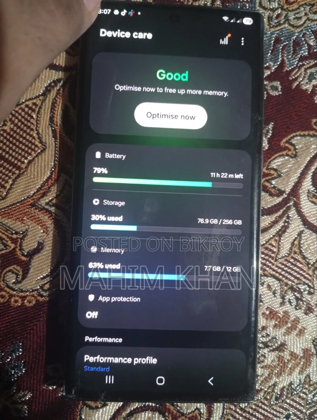 Samsung Galaxy S23 Ultra 256 GB Black