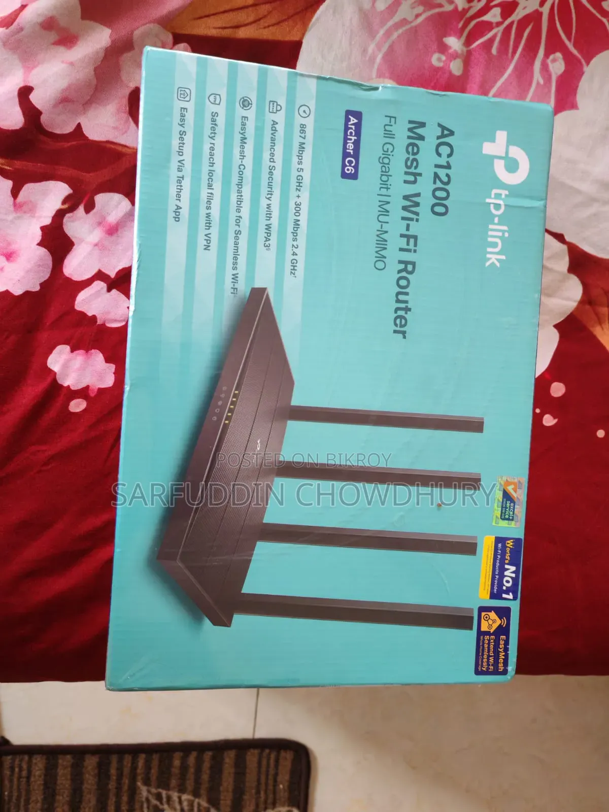 Tp Link Archer C6 Wifi Router