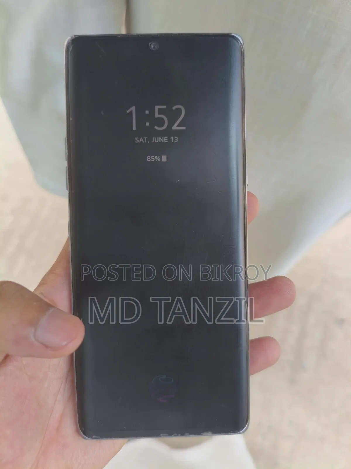 LG Velvet 5G 128 GB Black