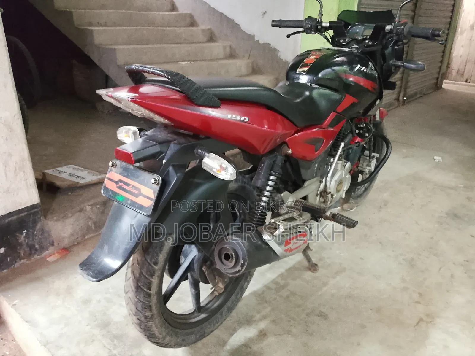 Bajaj Pulsar 150 2017 Black