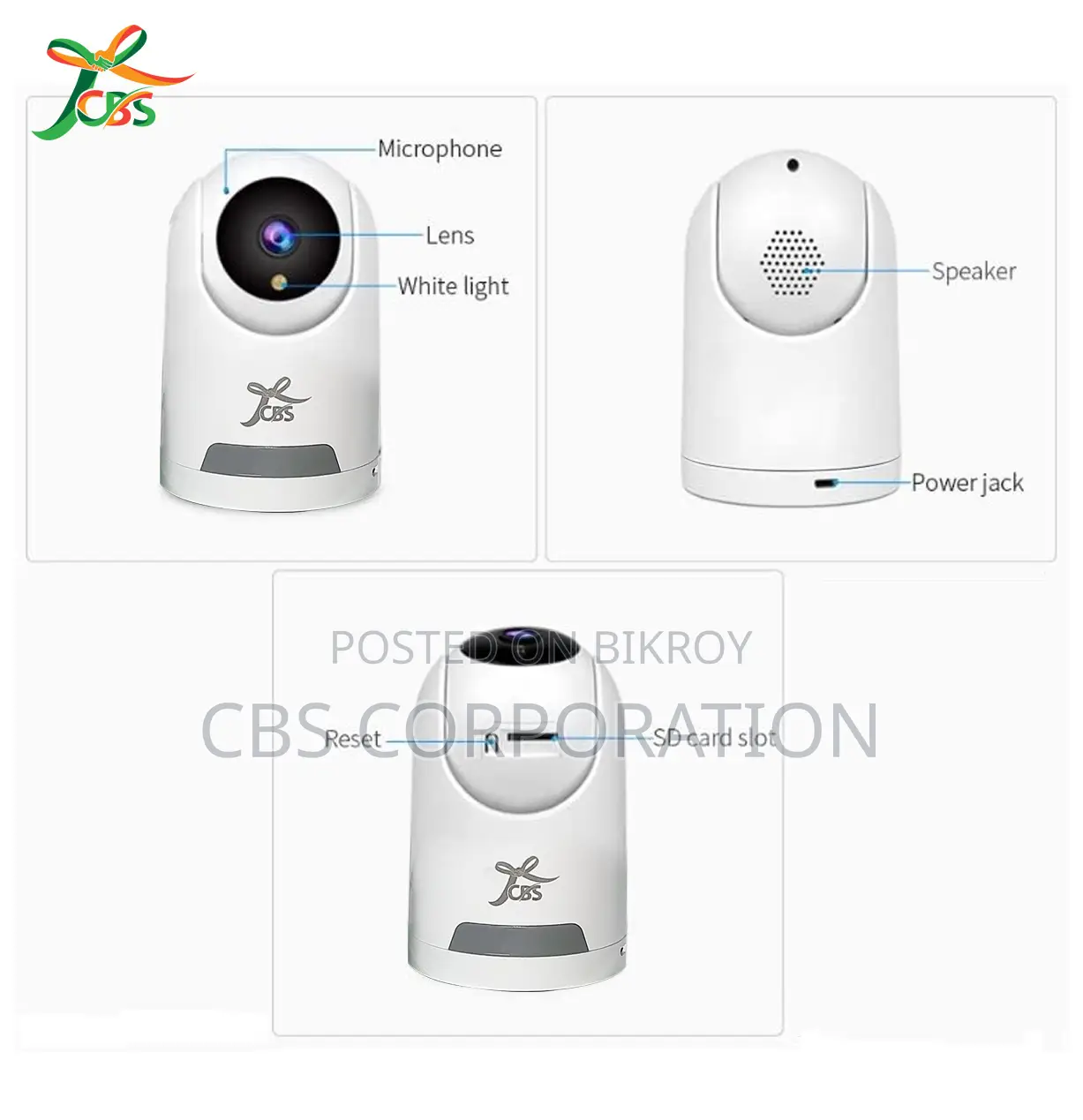 CBS Smart 2MP Wifi IP Doll Camera