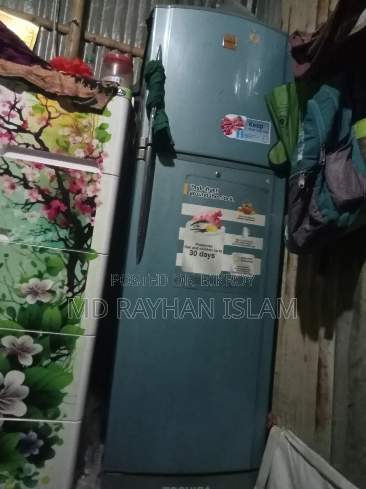 The fridge is good, it has been running well for one year