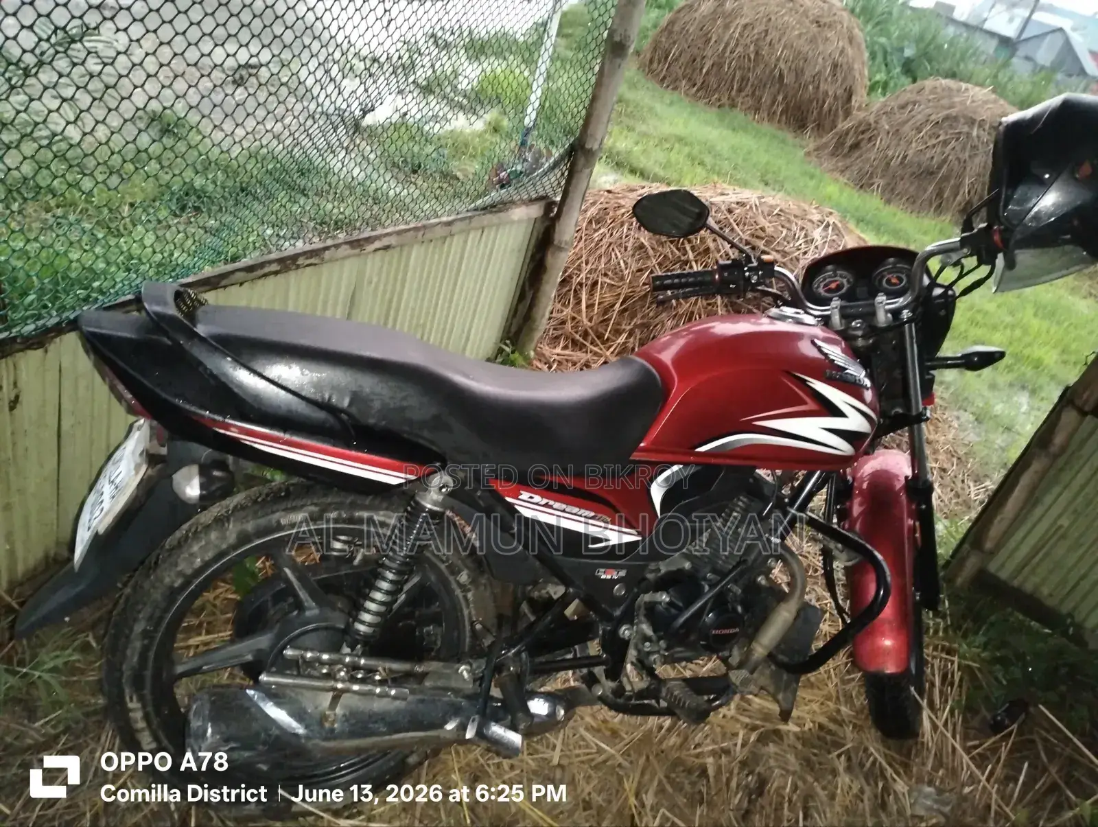 Honda CG110 2024 Red