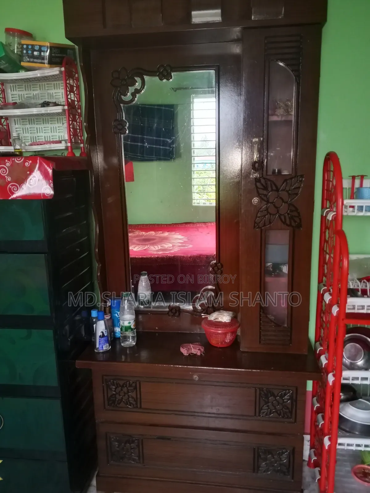 Bed and Dressing Table
