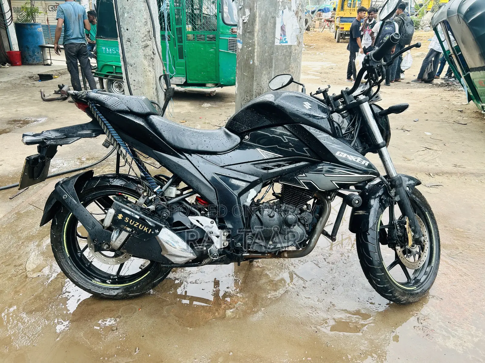 সুজুকি জিক্সার এফআই এবিএস ২০২২ কালো