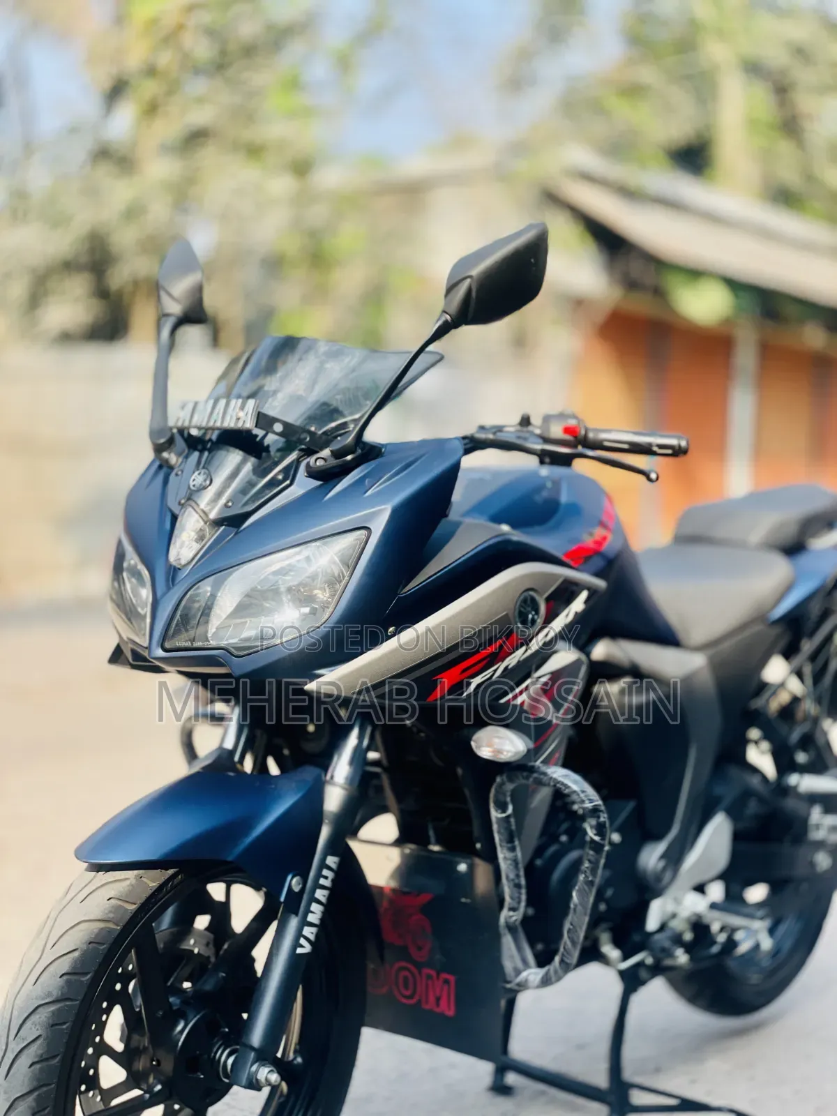 নতুন ইয়ামাহা এফজেড ২০২৫ ব্লু